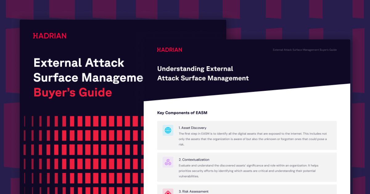 External Attack Surface Management Buyer’s Guide | Hadrian